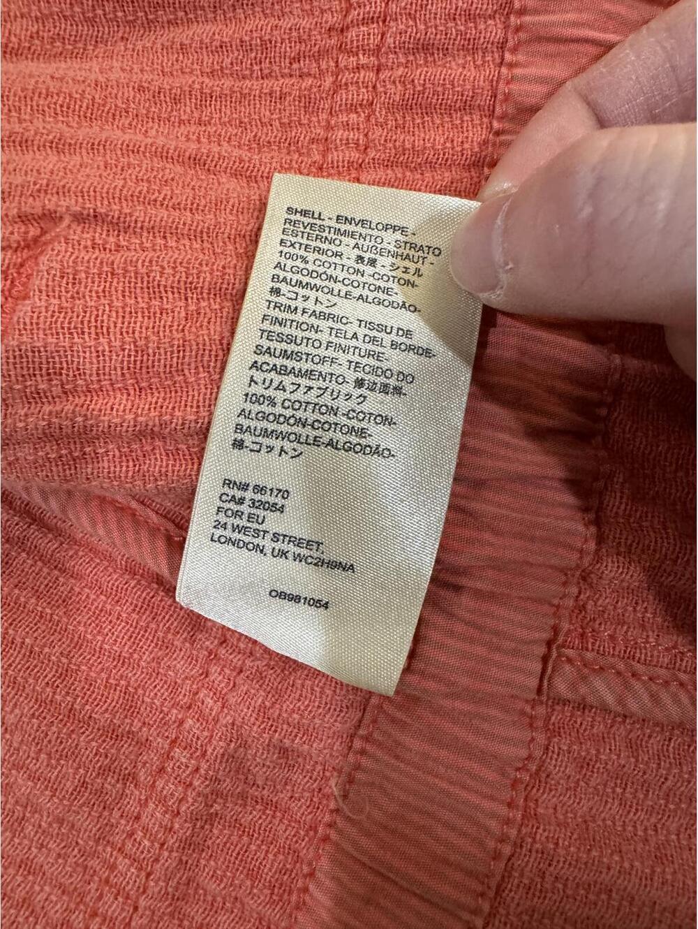 Anthropologie Coral Orange Joyce Quilted Textured Moto Full Zip Jacket- Size XS - Picture 9 of 9